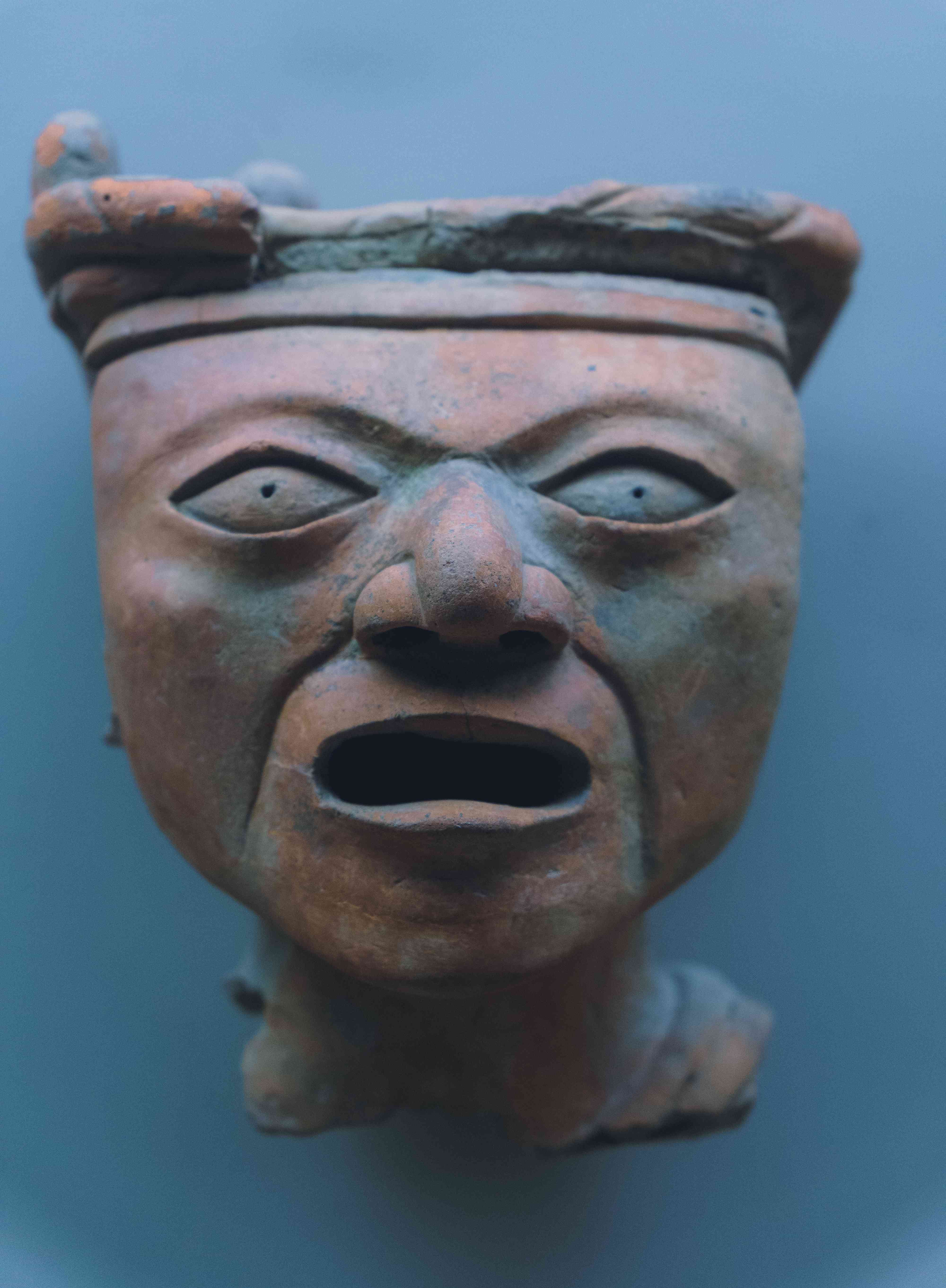 Mayan Mask Sculpture 5